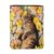 SUNZHI Tabby Cat Sleeping Spring Flower Book Sleeves Zipper 11.8X9In