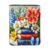 SUNZHI Vintage Books Spring Flower Butterflies Book Sleeves Zipper 11.8X9In