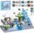 suohayu 138PCS 0.8in Toy Magnetic Blocks – Light Up Magnetic Building Blocks, Magnet Cubes Toys Set for Kids 3+, Snow Animal Mini Castle STEM Game Toys Christmas Birthday Gifts for Boys and Girls