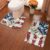 Supdreamc 2-Piece Set Memory Foam Sturdy USA Flag Toilet Rug Set