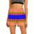 Supdreamc Womens Mexican Blanket Print Sleepwear Shorts Pockets Soft