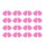 Superhao Metallic Foil Cheerleading Pompoms Spirit Team Game Sport Party Favors 10-300PCS