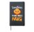 Superhero chicken nugget Chicken nuggets Nug Hardcover Journal, Black