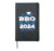 Super Proud Bro of 2024 Graduate Awesome Family College Hardcover Journal, Black