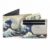 SUPERVEK Great Wave Tyvek Wallet Bundle – Classic Stitched Wallet and Ultra-Thin Minimalist Cardholder Set (Water-Resistant & Vegan)
