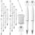 Supervitae 50 Pcs Halloween Ghost Ballpoint Pens Bulk