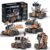 Suplanet 5-in-1 Moon Robot, Remote & App Control with LED Display – STEM Building Set, Coding Robot Toy for Kids Ages 8-16, Birthday (346 PCS)