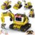 Suplanet 5 in 1 STEM Robot Building Kit, Programmable RC Truck Set, APP & Remote Control with LED Display, Engineering Technic Educational Construction Toy Gift for Kids Ages 8-14 Boys (660 PCS)