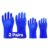 Supsebo 2ps Heavy duty dishwashing Gloves with heat-resisting, Kitchen Dishwashing (2-Pairs, XL)