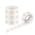 Surard Glue Points Dots Double Sided, 400 Pcs 12mm/0.47″ 4 Rolls Poster Putty Adhesive Clear Balloons Tape Removable Non Trace Stickers for Wedding Decoration, Art Craft, Party Supplies 100 Pcs/Roll