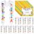 Sureio 24 Pieces Preschool Graduation Gifts Kids Graduation Stole with Preschool Diploma 12 Pcs Preschool Printed Graduation Sash and 12 Pcs Preschool Diploma Unisex Graduation Stole(Kindergarten)