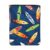 Surfboard Hibiscus Book Sleeve with Zipper Front Pocket for Hardcover