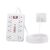 Surge Protector Power Strip Extension Cord Socket 10-Position USB Plug Board 2500W