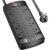 Surge Protector Power Strip Flat Plug Extension Cord with 8 Outlets and 4 USB Ports 6 Feet Power Cord 1625W 13A 2700 Jou