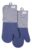 Sur La Table Kitchen Essentials Set of 2 Silicone Oven Mitts, Heat Resistant to 550°F (Navy)