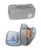 Surpop Pencil Case Pen Bag Holder Pouch Large Handle Big Capacity Desk Organizer Storage Marker Box Stationary Makeup Cosmetic Double Zippers for School Office Students Teen