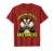 Surviving On Spite And Snacks Cartoon Design T-Shirt, Men, Cranberry Red, XX-Large