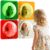 Suteng 4 Pieces Sensory Wall Mirror, Scandinavian Natural Decor Acrylic Bubble Mirror, Bohemian Wall Decoration Sensory Toys Interior Design for Classroom Home Living Room Bedroom(10 x 10 Inch)