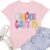 SUWATOIN Kindergarten Teacher Shirts for Women Preschool Pre-K Teacher Tshirts Pencil Back to School Tee Tops Pink