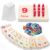 Suwimut Wooden Counting Peg Board, Kindergarten Math Manipulatives Number Counting Toys, Learning Activities Montessori Educational Toys for 3 4 5 Year Old Kids Boys Girls Gifts
