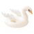 Swan Pool Float, Inflatable Swan-Shaped Fun Decorations