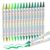 Swemos 15 Green Dual Tip Acrylic Paint Markers, Acrylic Paint Pens