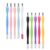 SWETRACE 15pcs Nail Dead Skin Removers Kit with Dead Skin Pushers and Forks Comfortable to Hold Simple to Use for Personal Home Use and Manicure Random Color