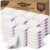 Swilsweep 60 PCS Flushable Disposable Toilet Wand Refills, Compatible with Most Standard Handles, Lavender Scent Cleaner Pads Clean Limescale & Freshens Bathroom