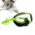 Swim Goggles with Nose Cover Wide View Anti-Fog Eyewear with Earplugs