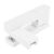 Swing-Arm Swivel Stapler – 20 Sheets Capacity, 360 Degree Rotate Desk Stapler with 100 Staples – Non-Slip Office Stapler, White