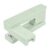 Swing-Arm Swivel Stapler – 20 Sheets Capacity, 360 Degree Rotate Desk Stapler with 100 Staples – Non-Slip Office Stapler, Green