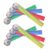 SWOOMEY 20pcs Wooden Soccer Ruler 7 Inch Lightweight Design Accurate Measurement and Teens Office Supply and Birthday Party Favor Random Color