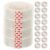 SWOOMEY Adhesive Tape Refill High Adhesion Tape 24 Rolls for Dispenser Made of BOPP Material Easy to Tear by Hand for School Projects and Home Use