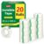 SWRT Invisible Tape Refills, 20 Rolls, 3/4 in x 1000 in, Matte Finish