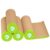 SWRT Pre-Taped Masking Paper for Painting, 12 in x 50 ft, 4-Roll