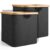 SXLZY Cube Storage Bin 12 Inch -2 Pack,Collapsible Cube Storage Organizer with Handles,Fabric Storage Bins for Cubes Storages,Square Baskets for Organizing,Storage Bins for Shelve