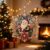 Sybnelor DIY Christmas Pearl Diamond Painting Suncatcher Kit with Canvas and Tools (White-H)