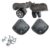SYNTOUN Luggage Replacement 2 Pack 360 Spinner Suitcase Caster Double Row Trolley Repair Kit
