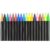 Synvexor Marker Pen for Highlight,Dual-Line Highlighter Outline Marker Set, Metallic Paint Markers for Black Paper Pens Glitter Markers Scrapbook Supplies (18 Colors)