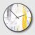 SYUKMH Creative wall Clock, Abstract Art Wall Clock Creative Decoration Living Room for Office