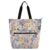 SyXIOP Kids Tote Bag Piano Book Bag for Boys Girls Adults, Colorful and Beautiful Daisy Flowers Scratch-resistant Reusable Grocery Bag with Zipper for School and Playtime bolsa de tela para