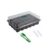 Syyavrrta 1-Pack 24-Cell Seedling Starter Kit with Humidity Dome, Reusable PP Plastic Germination Tray for Indoor Herb, Vegetable, and Flower Seeds, Space-Saving Design for Windowsills