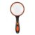 Syyavrrta 1 PC Handheld Magnifying Glass with Rubber Handle for Reading Small Print and Detailed Inspection