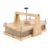 Syyavrrta Craft Enthusiasts Natural Wood Flower Press Kit for Botanical Specimen Preservation and DIY Art Projects (1 Piece)