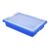 Syyavrrta Desktop & Shelf Organizer for Building Bricks, Blue Plastic Storage Bin with Handles for Easy Transport (1 PC)