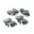 Syyavrrta DIY Jewelry Makers Acrylic Goldfish Charms, 26x42mm Large Fish Beads for Statement Earrings and Craft Projects