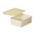 Syyavrrta Drawer Organizer Bins with Lids, Compartmentalized PP Plastic Storage Boxes for Clothes and Accessories, 3-Pack Set