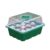 Syyavrrta Indoor Windowsill Gardening Setup: 3-Pack 12-Cell Seedling Starter Trays with 36 Soil Blocks, Compact PET Plastic Germination Kit for Home Growers