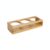 Syyavrrta Kitchen Counter Spice Organizer, Slim Bamboo Wood Seasoning Rack for Stove Side, 2-Inch Depth (1 Pack)