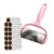 Syyavrrta Lint Roller with Ergonomic Handle & 12 Refill Rolls for Pet Hair and Debris